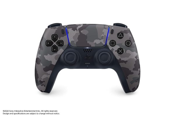 PS5 DualSense Wireless Controller (Gray Camouflage)