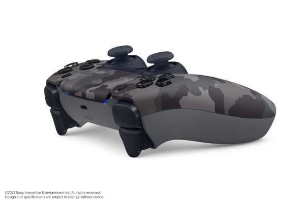 PS5 DualSense Wireless Controller (Gray Camouflage)