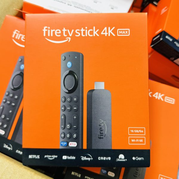 Amazon Fire TV Stick 4K Max streaming device, Wi-Fi 6, Alexa Voice Remote