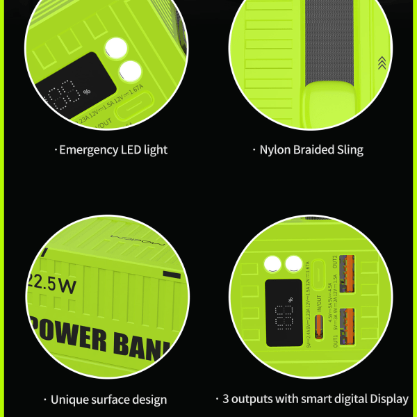 WOPOW PD32 Container Power Bank 20000mAh