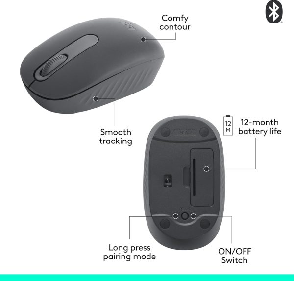 Logitech M196 Bluetooth Wireless Mouse