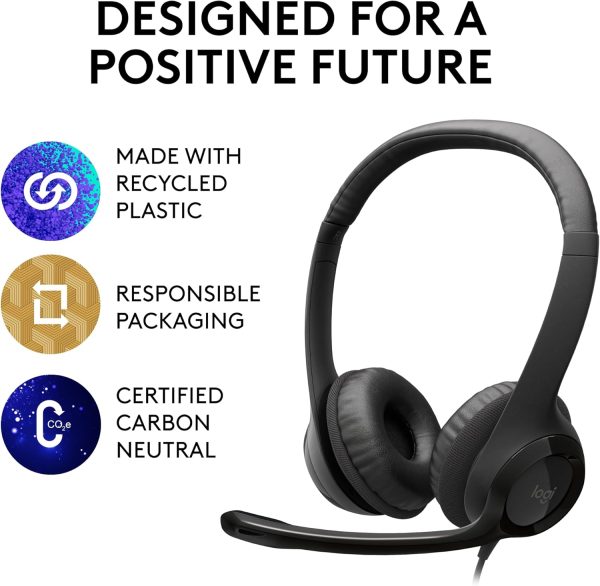 Logitech H390 USB ANC Computer Headset