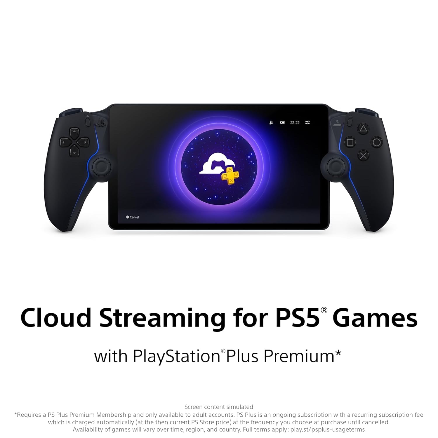PS5 Portal Remote Player - Midnight Black - Image 4