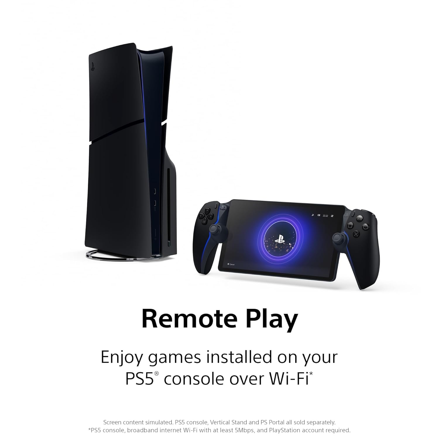 PS5 Portal Remote Player - Midnight Black - Image 6
