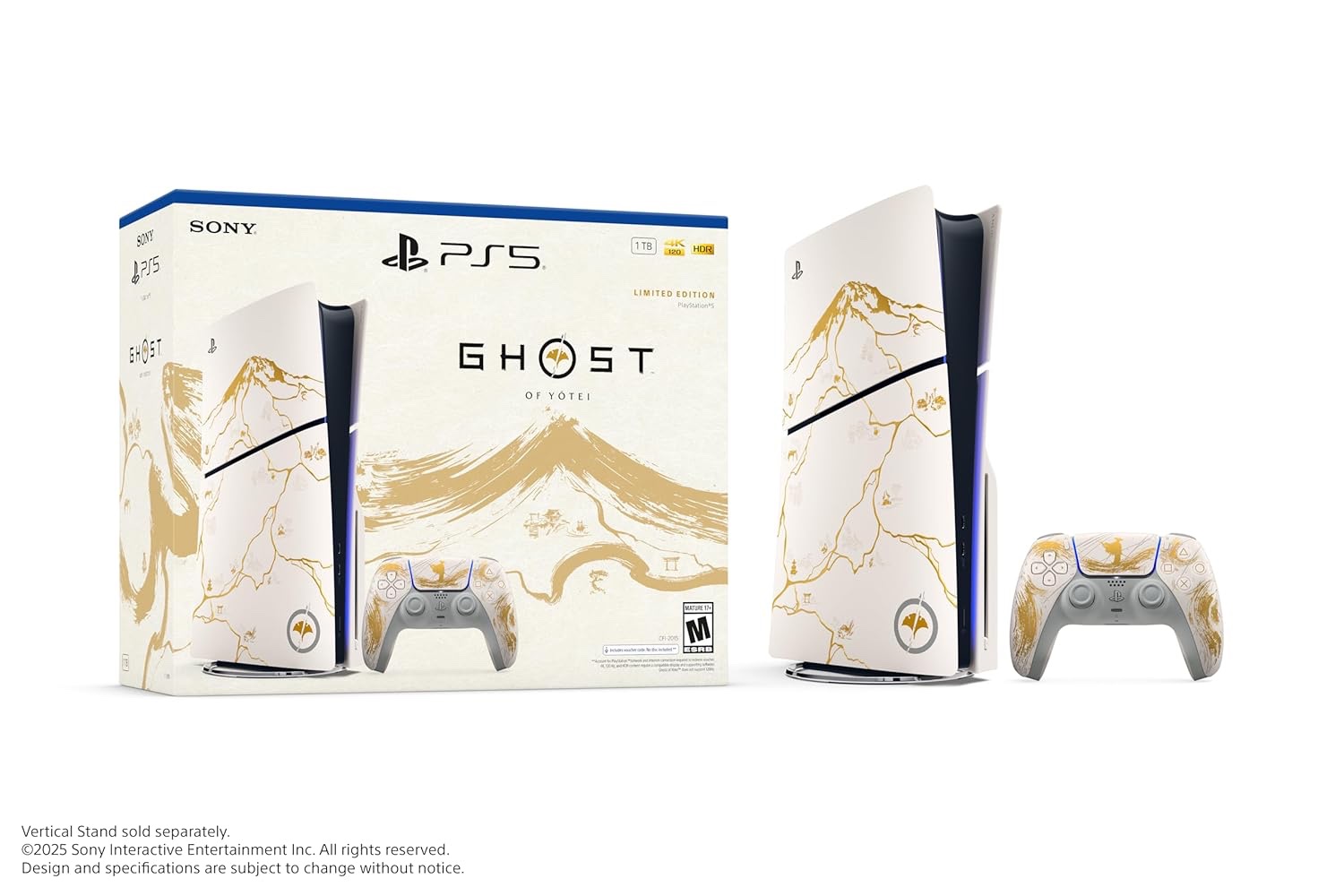 PS5 Console Ghost of Yotei Gold Limited Edition Bundle - Image 4