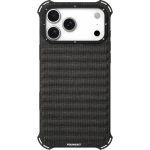 iPhone 17 Pro Max MagSafe Case Jeans Cloth Texture TPU Canvas – Black
