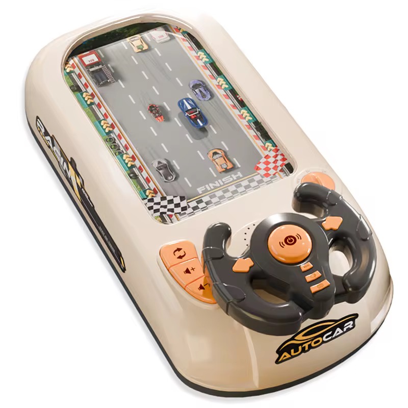 Kids Electric Musical Steering Wheel Racing Game – Interactive Educational Driving Simulation Toy - Image 2