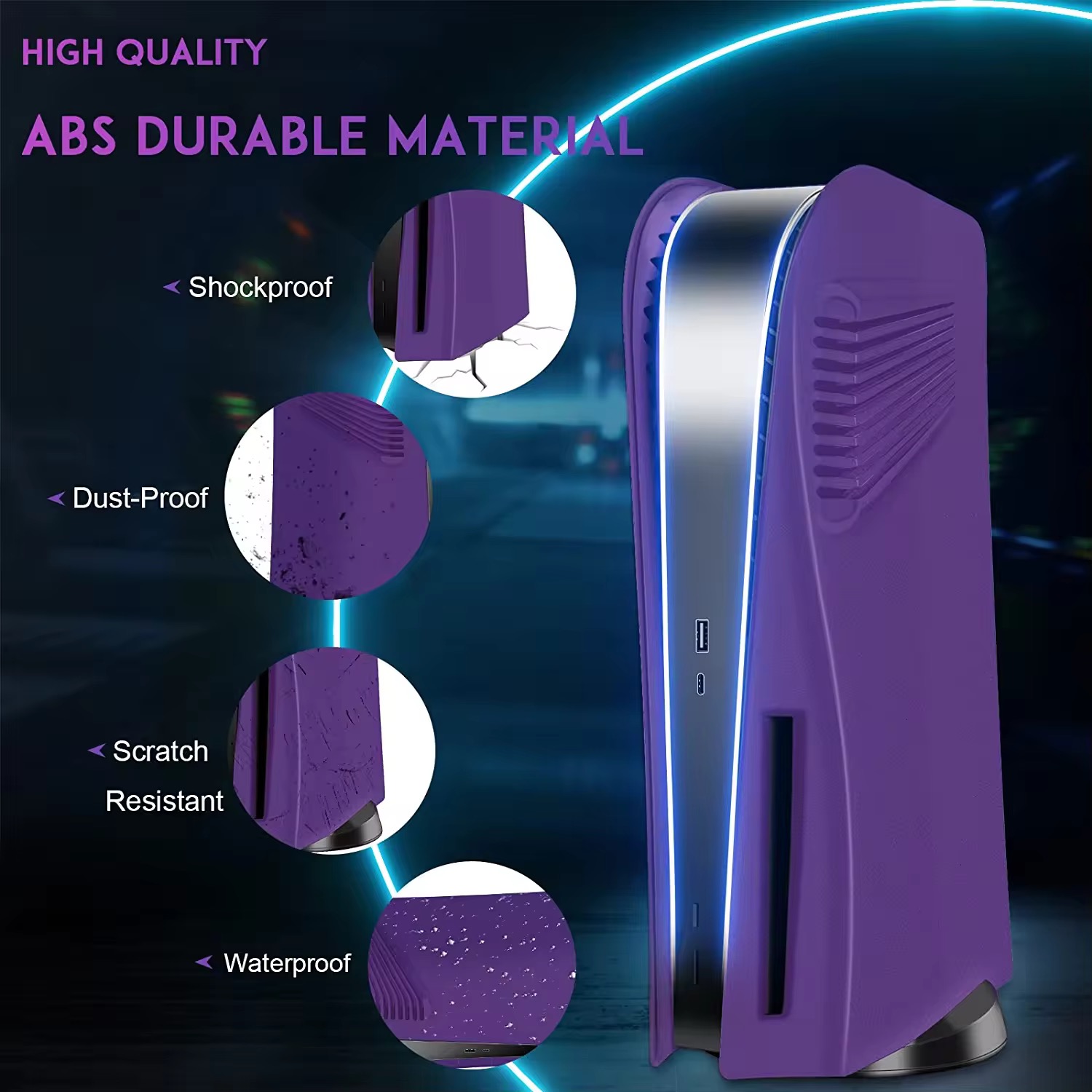 PS5 Standard Plate - PS5 Edition Console Shell – High Quality Faceplate Cover