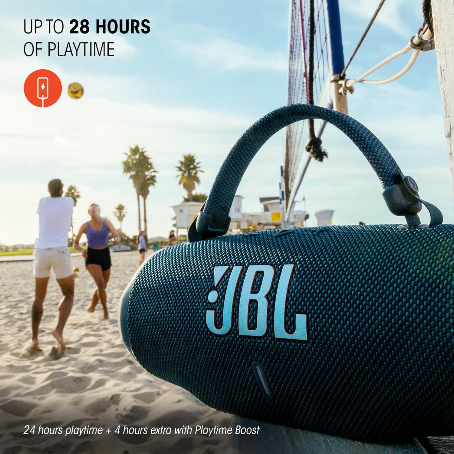 JBL Charge 6 | Portable Bluetooth speaker - Sand - Image 4
