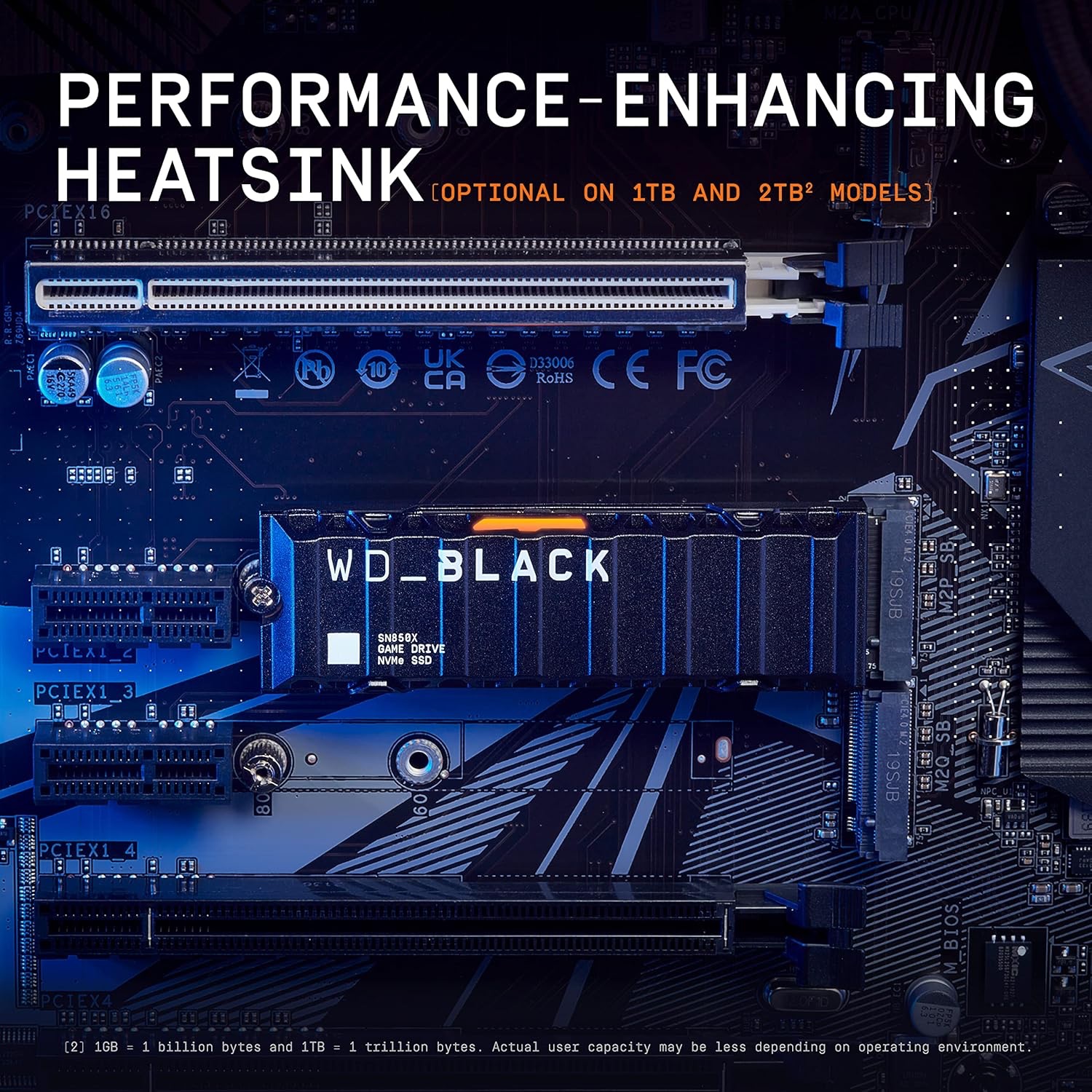PS5 4TB Expansion SSD WD_Black SN850X NVMe with Heatsink - Image 9