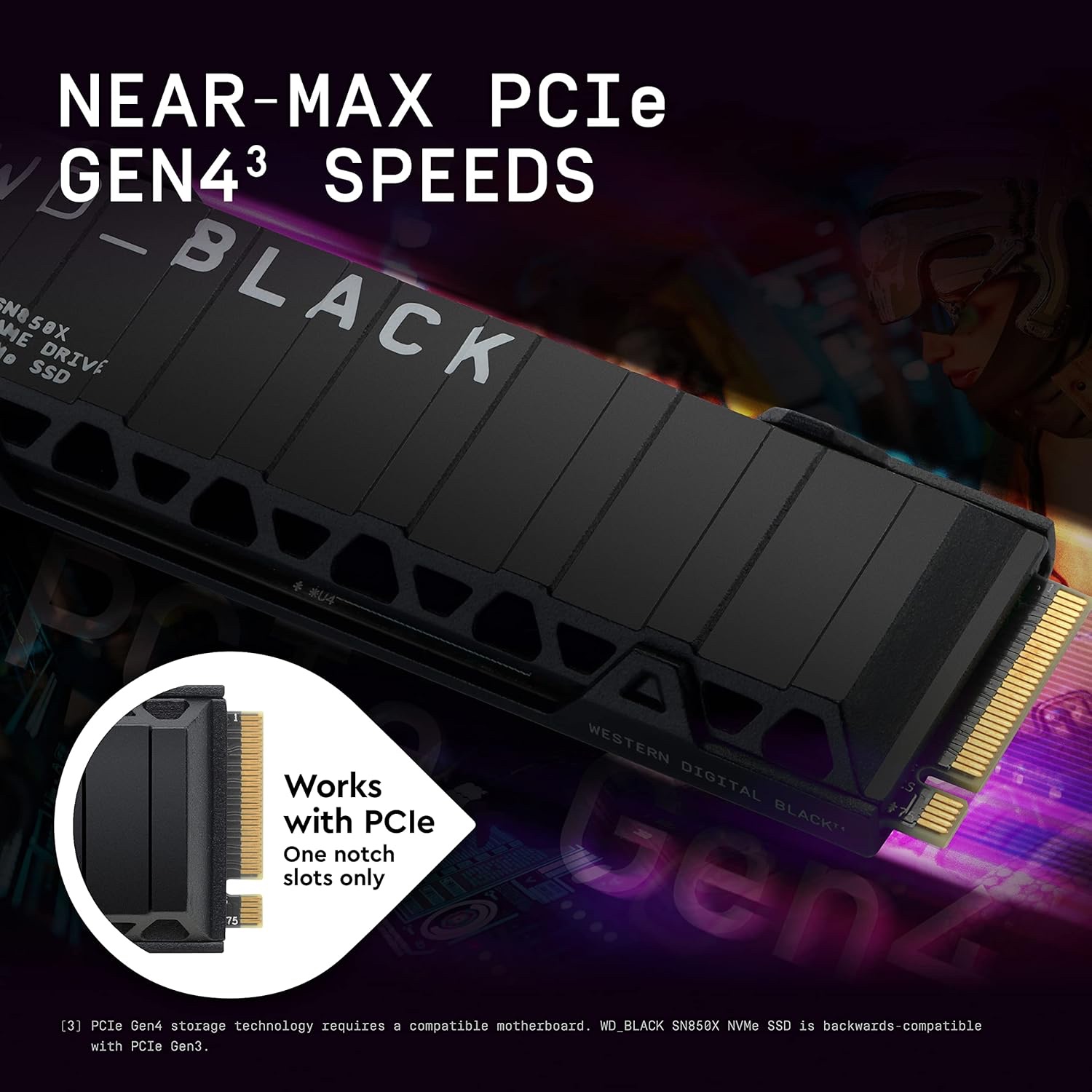 PS5 4TB Expansion SSD WD_Black SN850X NVMe with Heatsink - Image 10