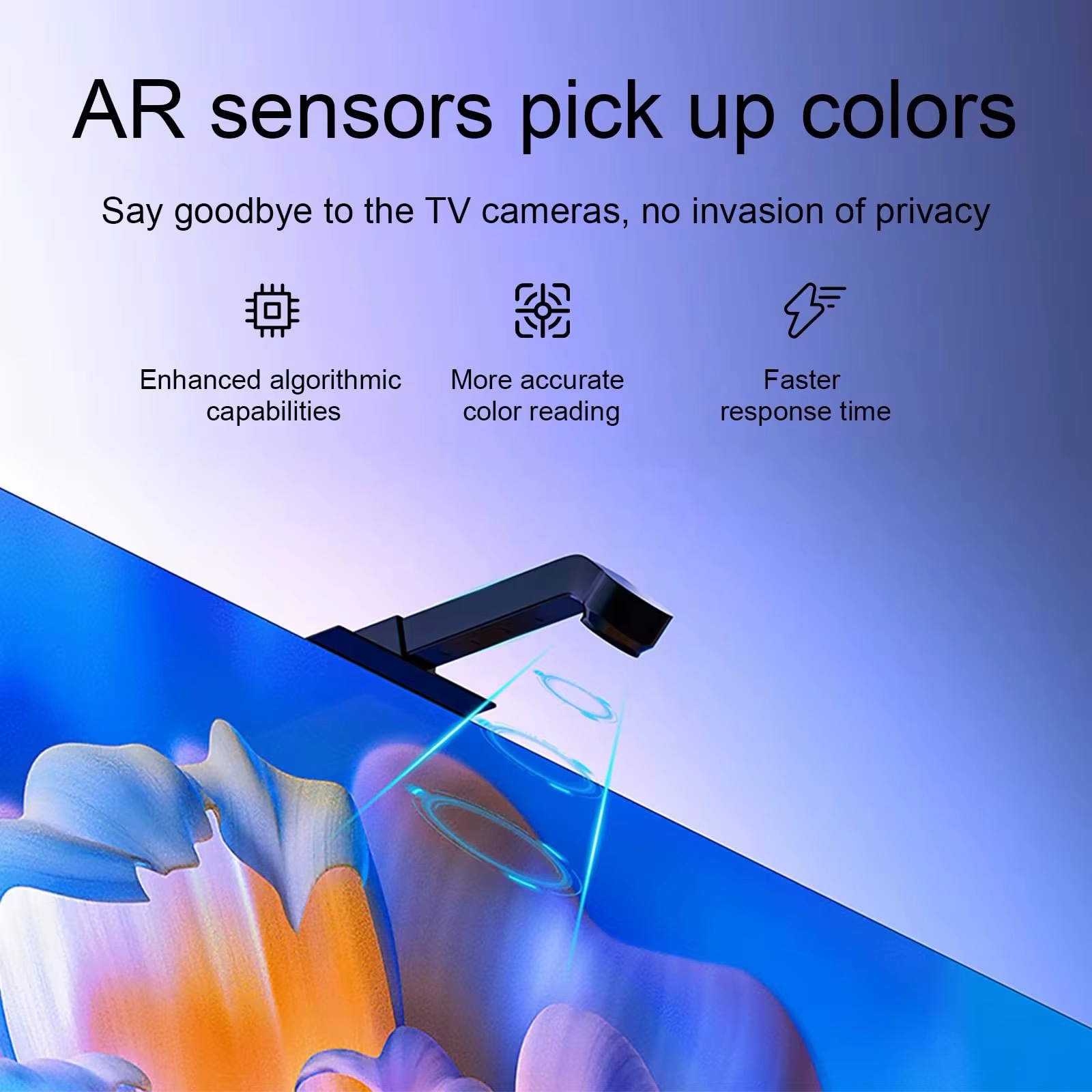 Koanile TV Backlight with Fish-Eye Correction and App - 43-56 inches (3.8m) - Image 3