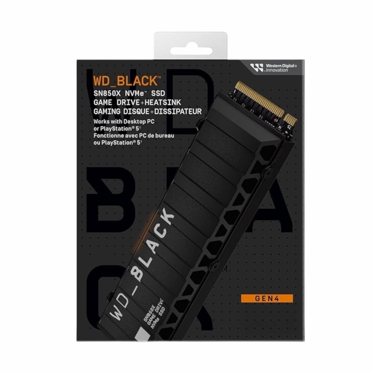 PS5 4TB Expansion SSD WD_Black SN850X NVMe with Heatsink - Image 2