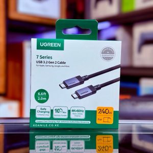 UGREEN 240W USB C to C Fast Charging Data Cable - Gen2 10Gbps USB 3.2, 4K 60Hz