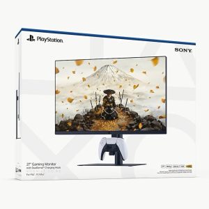 PlayStation 27" Gaming Monitor with DualSense Charging Hook QHD (240Hz) - Black