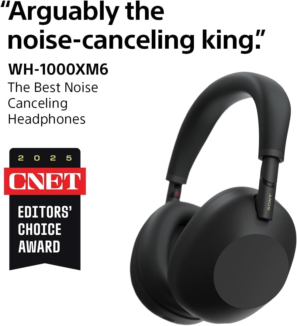 Sony WH-1000XM6 Wireless Noise Canceling Headphones - XM6 - Image 5