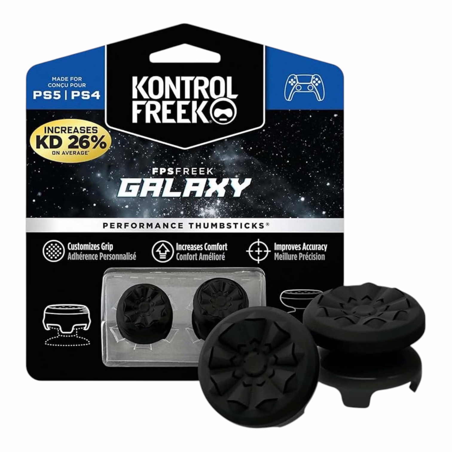 PS5 KontrolFreek FPS Freek - Galaxy Black - Image 2